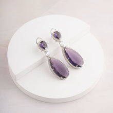 Load image into Gallery viewer, Maribel Earrings - Purple
