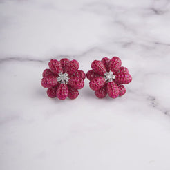 Marilla Earrings - Red