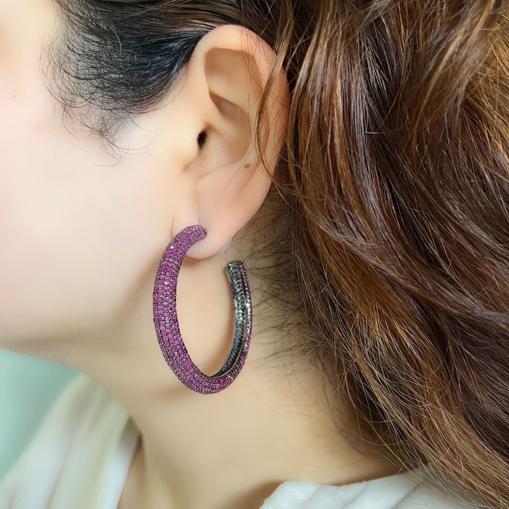 Maxi Hoop Earrings