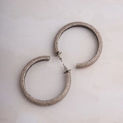 Maxi Hoop Earrings - Yellow