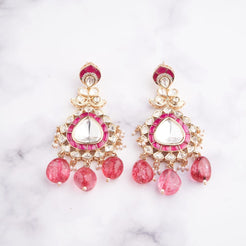 Mivaan Earrings - Red