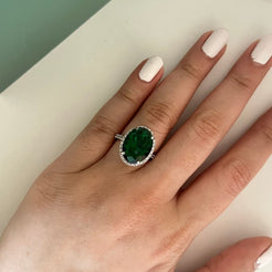 Neha Ring - Green