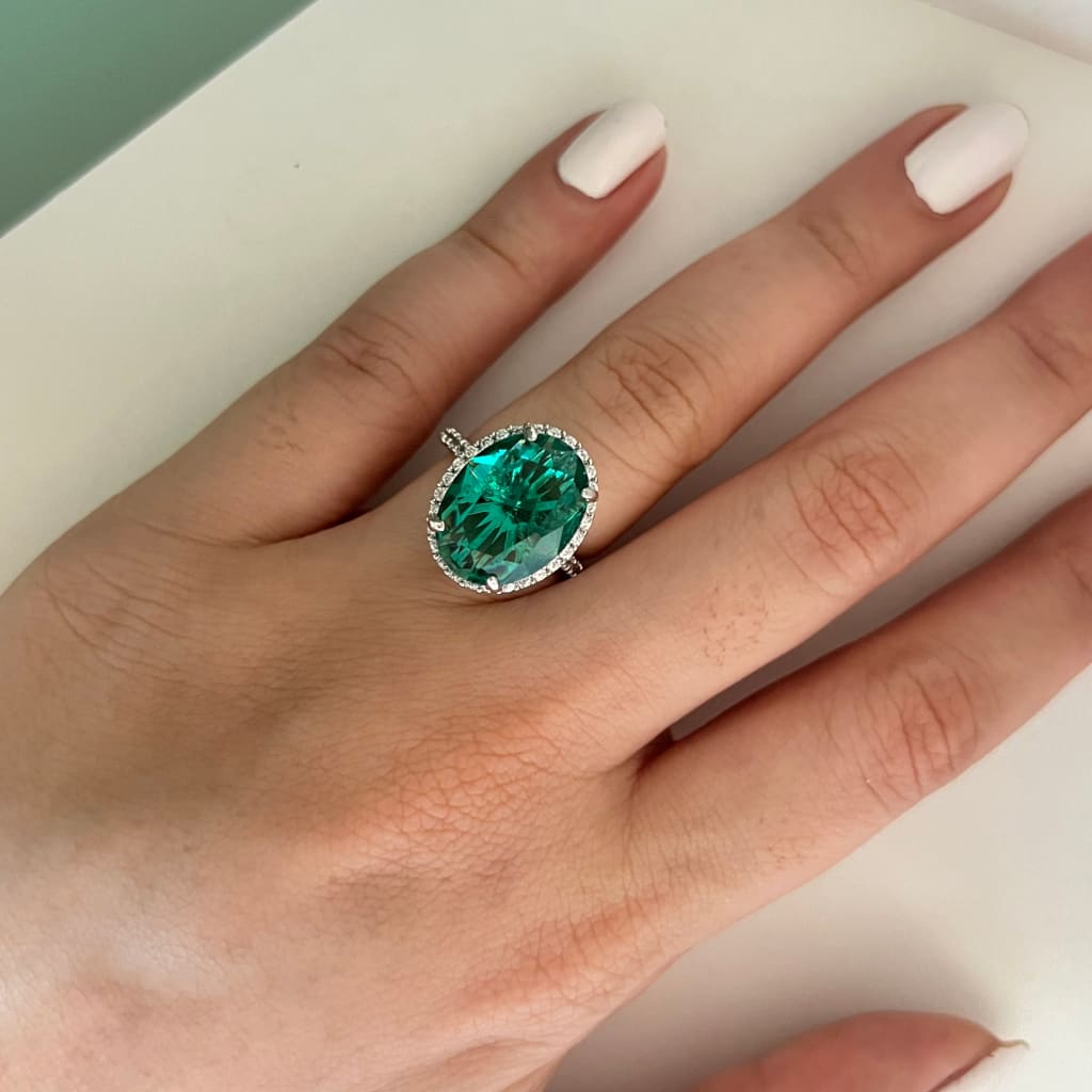 Neha Ring - Teal