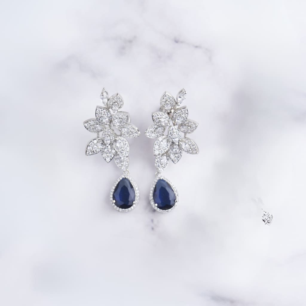 Noa Earrings - Blue