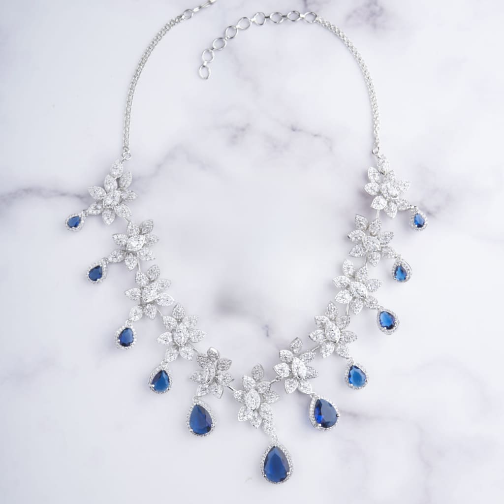 Noa Necklace - Blue