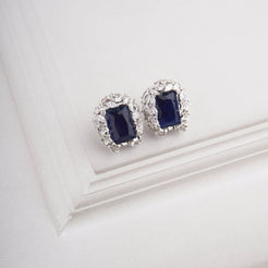 Ove Earrings - Blue