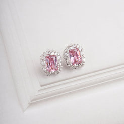 Ove Earrings - Pink