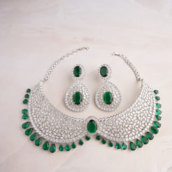 Radiance Necklace Set - Green