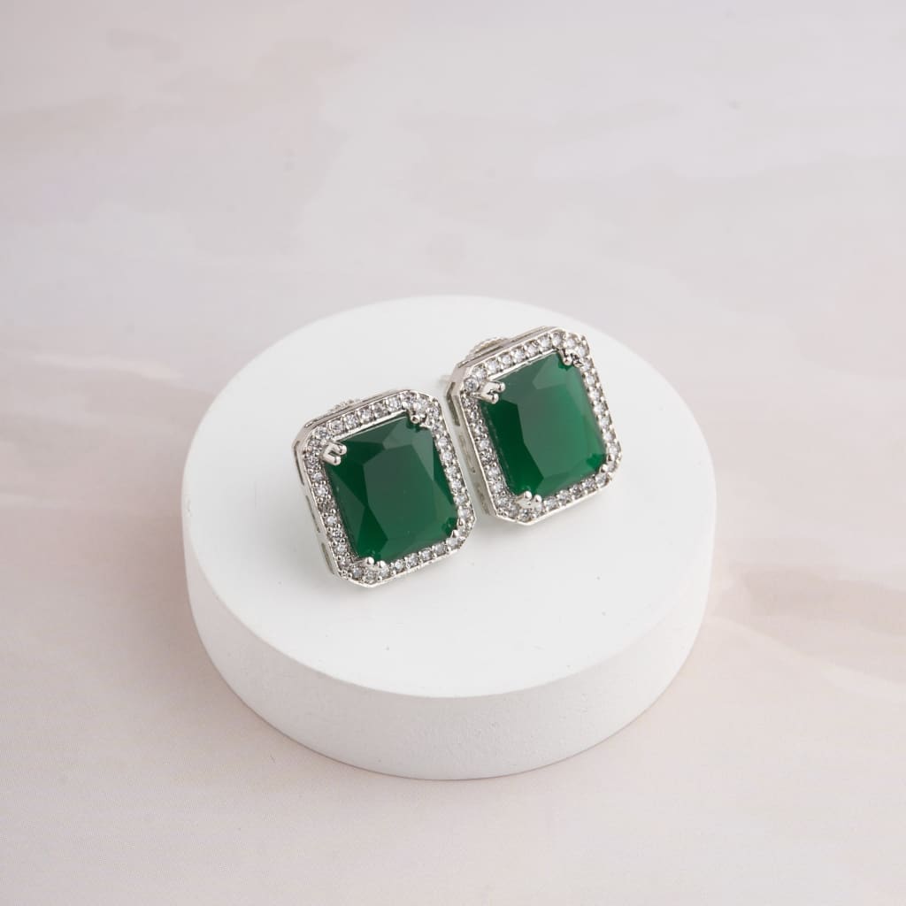 Rhea Earrrings - Green