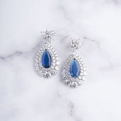 Saisha Earrings - Blue