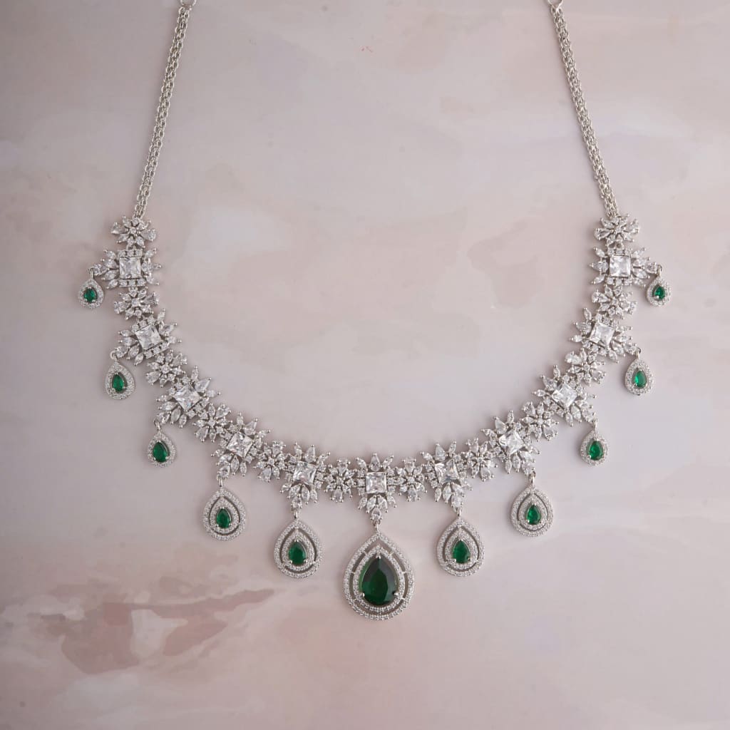 Shyla Necklace - Green