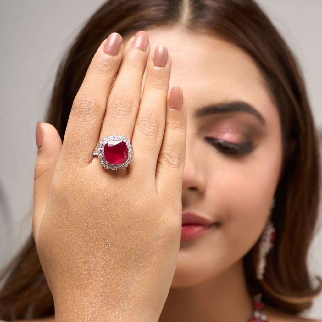 Silvana Ring - Red