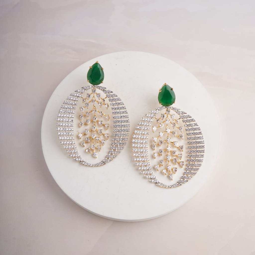 Sohvi Earrings - Green