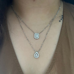 Solitaire Layered Necklace