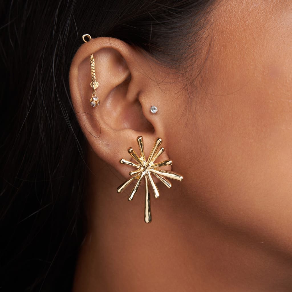 Sun Star Earrings