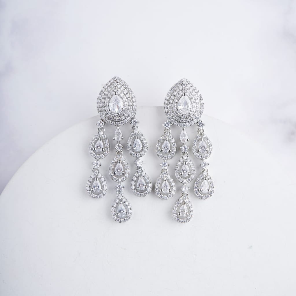 Taara Earrings - Silver