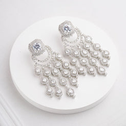 Tashi Earrings - White