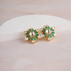 Uma Earrings - Green