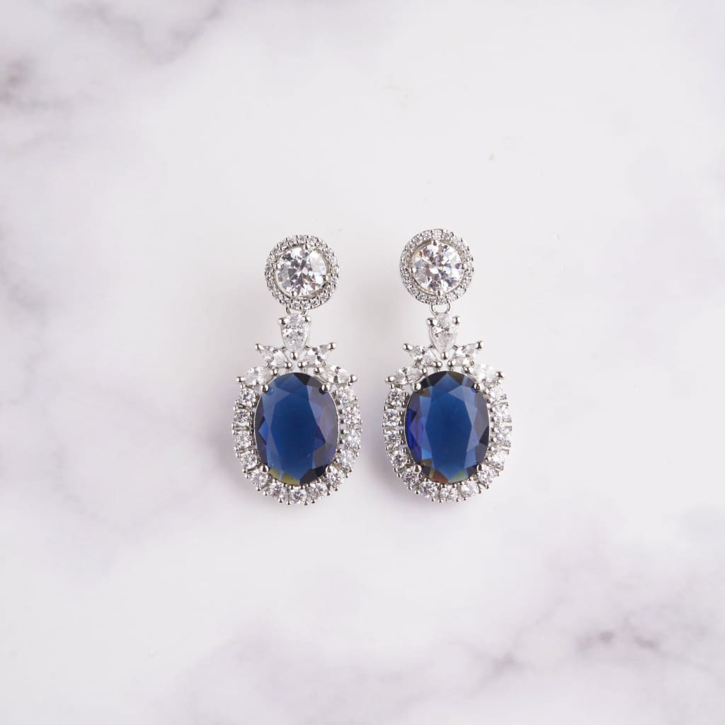 Zeal Earrings - Blue