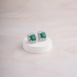 Zion Earrings - Green