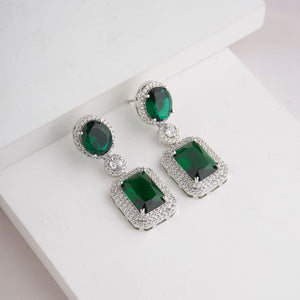 Zohaa Earrings - Green