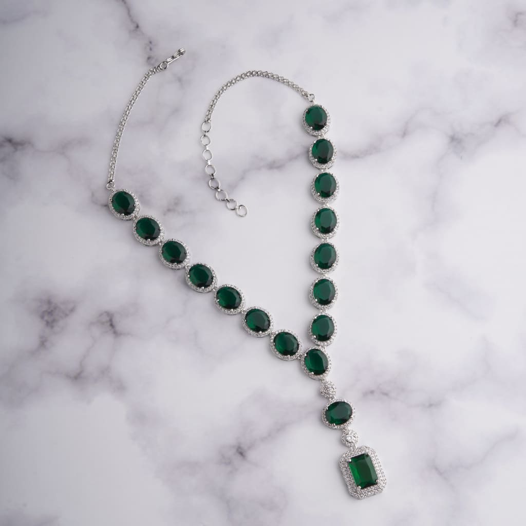 Zohaa Necklace - Green