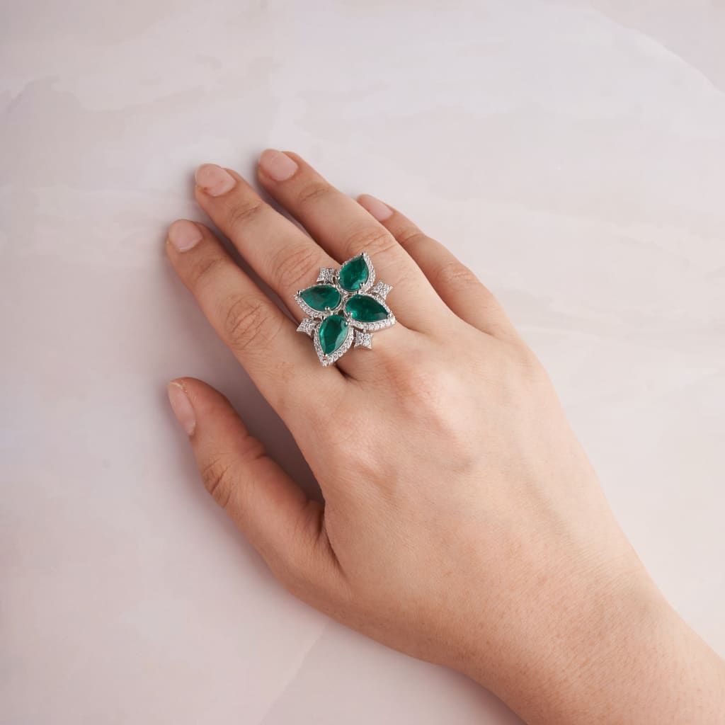 Selena Ring - Green