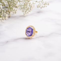 Ansel Ring - Purple&Gold