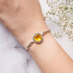 Ash Bracelet - Yellow&Silver