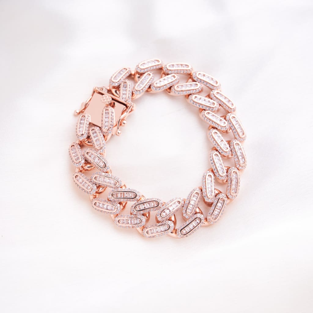 Cuban Maxi Bracelet - Rose