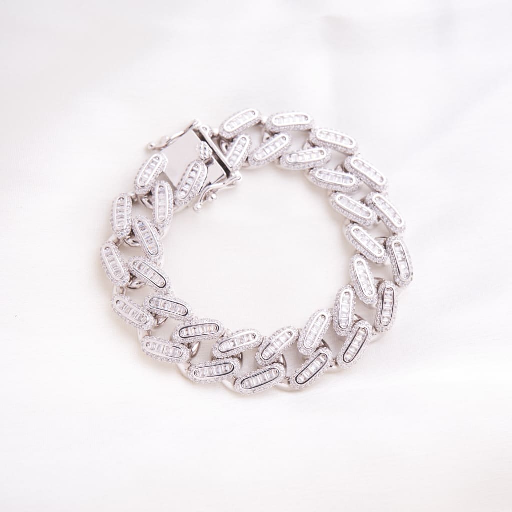 Cuban Maxi Bracelet - Silver