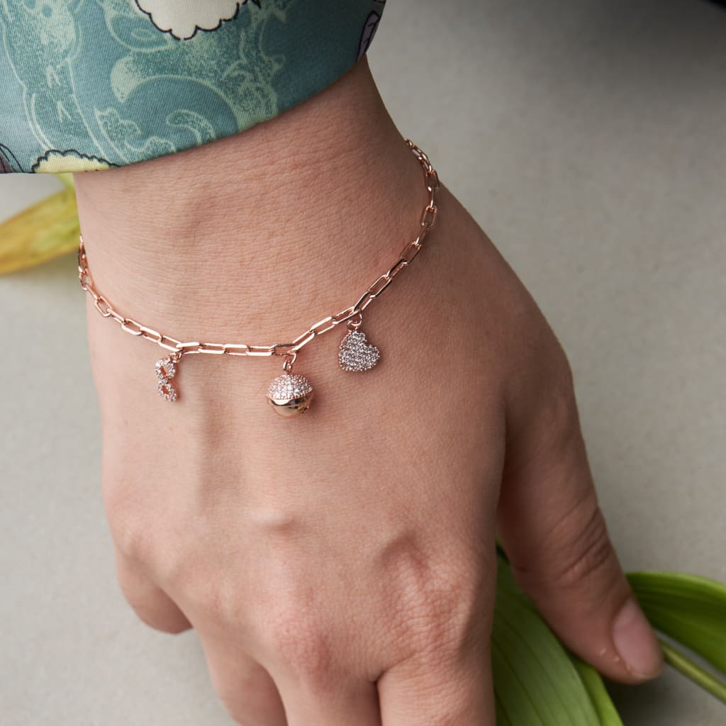 Infinity Love Bracelet - Rose