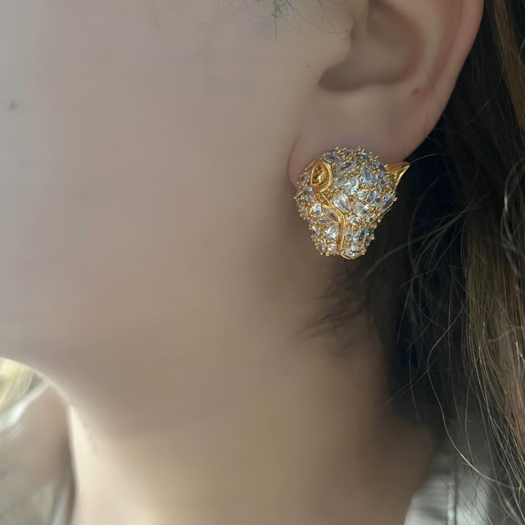 Lion Earrings