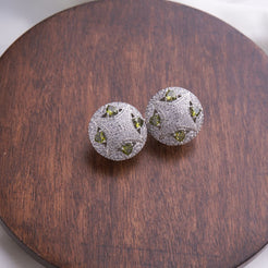 Prem Earrings - Light Green