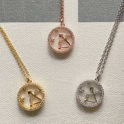 Sagittarius Zodiac Necklace