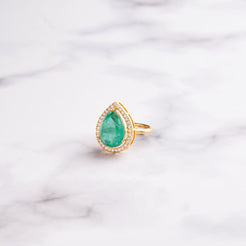 Xylia Ring - Green&Gold